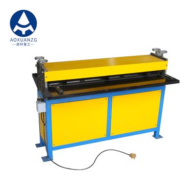 China Metal Sheet Steel Making Plate Machine Vertical Air Duct Bead Grooving Machine G-1.5X1300 for sale