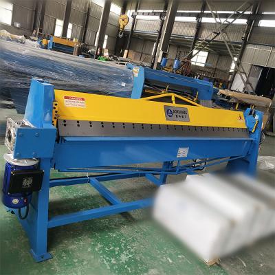 China steel sheet bending electric galvanized sheet bending machine, edge bending machine for stainless steel forming for sale