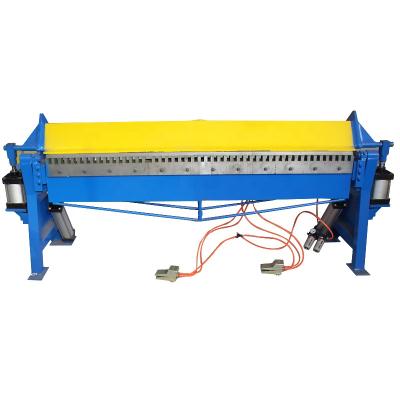 China steel sheet bending pneumatic TDF edge bending machine, flange metal plate bender for bending aluminum sheet forming for sale