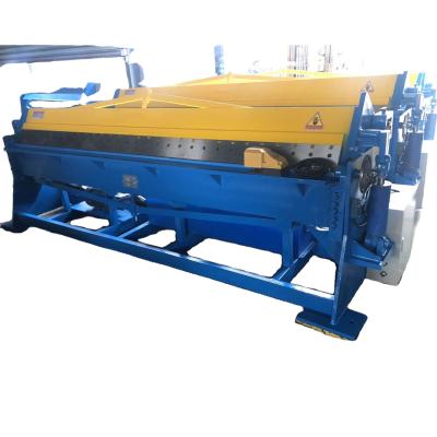 China Steel Sheet Bending Hydraulic Galvanized Sheet Bending Folder , Metal Edge Plate Bending Forming Machine for sale