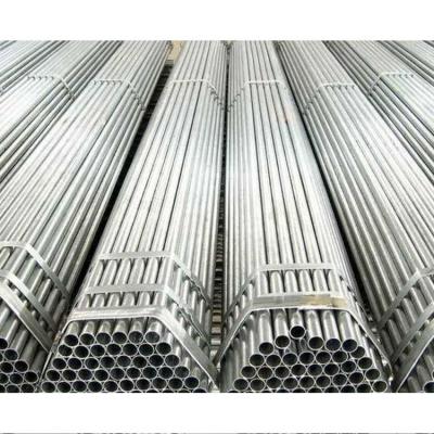 China Structural Steel Galvanized 6mm Black Round Hollow Ms Pipe for sale