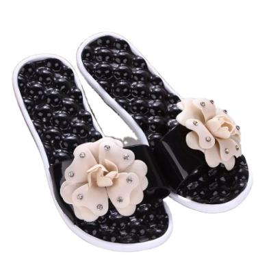 China CUSHIONING Summer Flower Women Slippers Lady Sandals Massage Slippers Platform Sandal Mules Women Shoes for sale