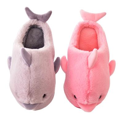 China Lightweight Winter Men's And Women's Slippers Kids Cotton Cute Non-slip Indoor Warm Slippers for sale