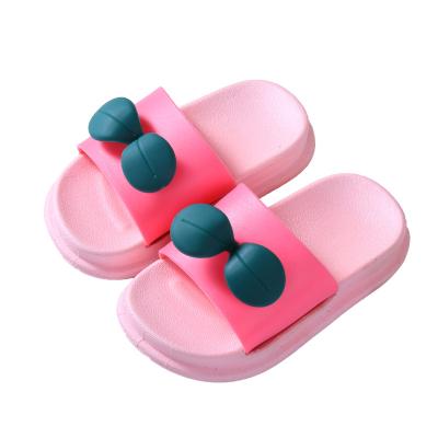 China Cute Non-slip Massage Children Slippers Cartoon Boys And Girls Room Home Bathroom Bath Baby Slippers for sale