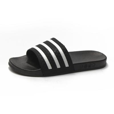 China CUSHIONING Summer Stripe Non-Slip Home Slippers Three-Stripe Indoor Slippers for sale