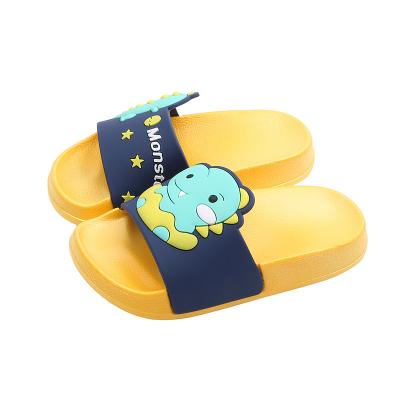 China 2021 Summer Children's Cute Slipper Cartoon Indoor Home Soft-soled Sandal Deodorization Dinosaur for sale