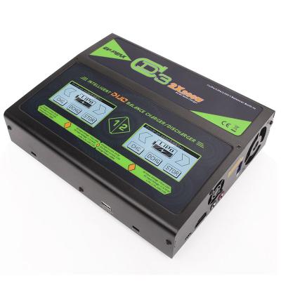 China 200W 25A /CH EV-PEAK Chemistry Model Dual Channel Multi Battery Charger for RC FPV Model UAV DRONE BATTERY for sale