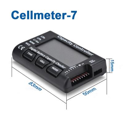 China Radio Control Toy EV-PEAK RC CellMeter-7 Digital Battery Capacity Tester Tester Balancer for LiPo/LiFe/Li-ion/NiMH/Nicd for sale