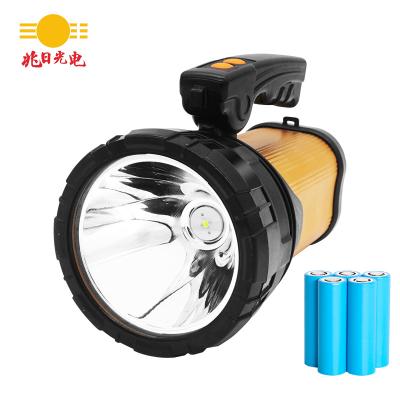 China Convenient 100W USB LED Rechargeable High Intensity Waterproof Military Multifunctional Handheld Spotlight for sale