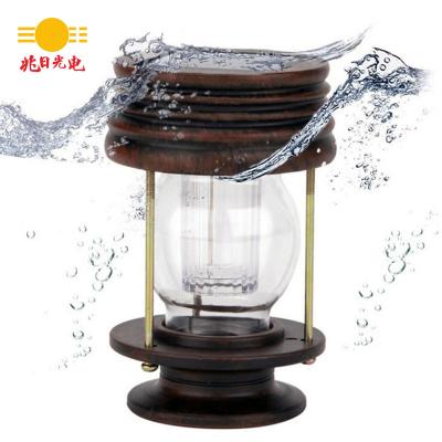 China Restoring Ancient Ways Wholesale Customizable Waterproof Portable Solar Led Retro Camping Lantern Emergency Garden Rising Light for sale