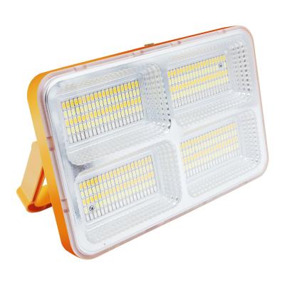 China Portable ABS+Aluminum Waterproof Emergency Solar Flood Light Led 100W With Hook Super Bright Work Light for sale