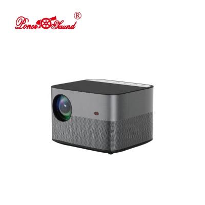 China Pocketable Led Zoom Projectors Proyector HDMI-Compatible Built-in LCD Speakers Built-in Speakers HOME THEATER Business and Education Manual for sale