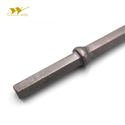 China Widely Used In Quarries Tapered Rods Tools H22 Drill Rods Rock Taper Button Bits Drill Rods for sale