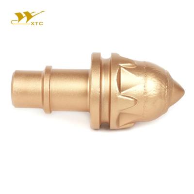 China Bucket Drilling Parts Tungsten Carbide Tipped Bullet Teeth Construction Machine Parts For Rotary Drilling Picks for sale