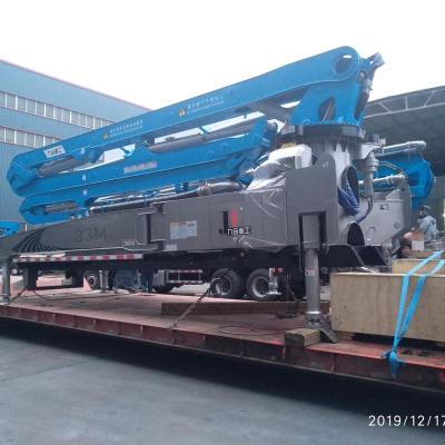 China Construction worksÂ   Construction worksÂ   27m truck-mounted concrete boom pumps concrete boom pump truck 25m 28m 33m small concrete mixer pumps used concrete pump truck for sale