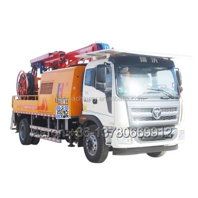 China Concrete Spraying Concrete Spraying Concrete Dispenser Truck-Mounted Concrete Spraying Machine Price Wet Concrete Spraying Machine For Sale for sale