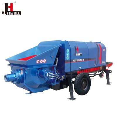 China Construction worksÂ   Construction worksÂ   JIUHE trailer concrete pump, concrete pumps supplier, HBT40S-10-45 trailer pipe between concrete pump for sale