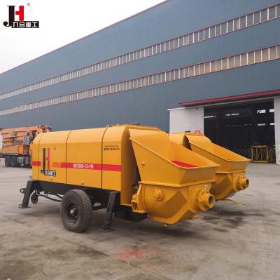 China BRAND HBT80-16-132 80m3/h Mobile Retail Trailer JH Diesel Concrete Pump for sale