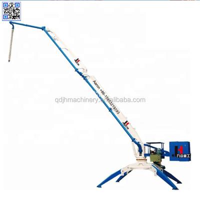 China Hot Sale China Qingdao Construction Engineering Best Small Construction Engineering Mobile Concrete Placing Boom To India for sale