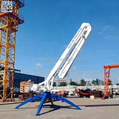 China Construction Engineering 15m Movable Spider Concrete Placing Boom For Construction Machinery for sale