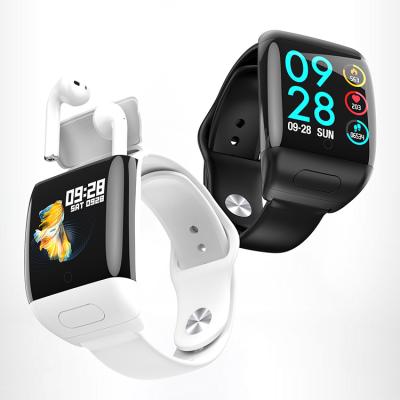 China 3G 2021 hot sale G36 wearable watch 2 in 1 wireless smart watch with tws earbuds headset Smartwatch wireless earphone for sale