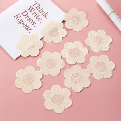 China Cloth/Silicon NIPPLES Nipple Covers Travel Box Adhesive Pies One Pair Breast Lift Nipple Sticker for sale