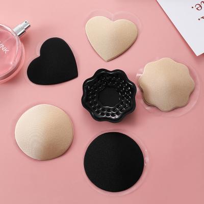 China 2022 New Breast Cover Medical Grade Adhesive Invisible Silicone Bra Maker Nipple Pasties Breast Lift Nipple Cover For Women for sale