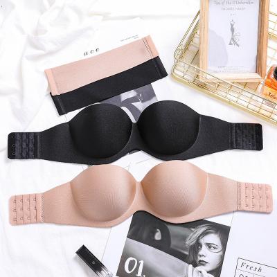 China New Arrival Clothing Strapless Bra One Piece One Piece Bra Plus Size Invisible Bra For Young Girls for sale