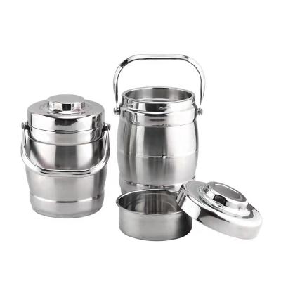 China PORTABLE Food Warmer Food Flask Insulation Steel Insulated Pot Suitable Quality Price Guaranteed Barrels for sale