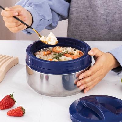 China Freshness Preservation Hot Selling Pot Stainless Steel Lunch Box Thermos Food Warmer African Hot Storage Container for sale