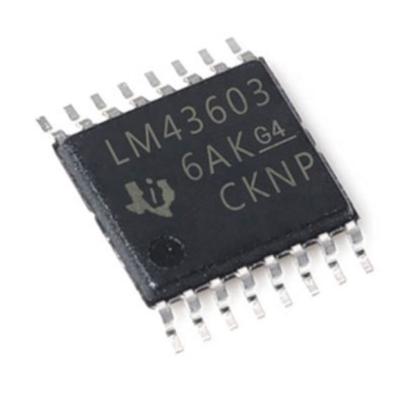 China New and original integrated circuit IC Chip Memory Electronic Modules Components of LM43603AQPWPRQ1 standard for sale