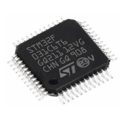 China New and original STM32f standard STM32F031C6T6 integrated circuit (IC MCU 32BIT 32KB FLASH 48LQFP) for sale