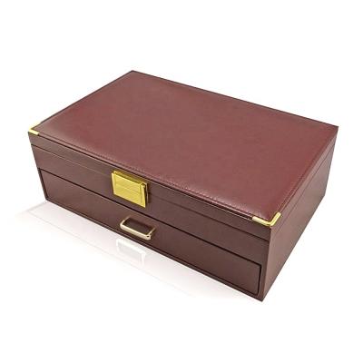 China Eyeglass Shenzhen PU Sunglass Eyeglasses Boxes Multiple Glasses Display Cases For Optical for sale