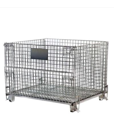 China Wire Mesh Transport Steel Wire Storage Cages for sale