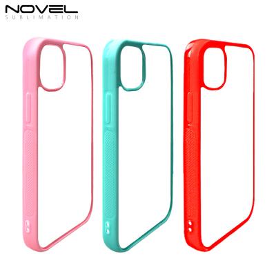 China DIY Popular Colorful Shockproof 2D TPU Sublimation Phone Case With Blank Metal Insert For iPhone 11 pro for sale