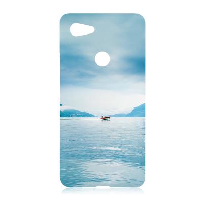 China Matt DIY Plastic Heat Transfer White 3D Phone Housing For Google Pixel 3 XL for sale