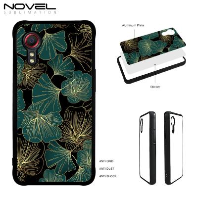 China Fancy DIY 2D Heat Transfer TPU Shockproof Blank Mobile Phone Case For Galaxy Xcover 5 for sale