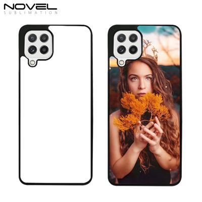 China Anti-drop For Samsung A22 4G Factory Supply 2D Blank Sublimation PC Phone Shell for sale