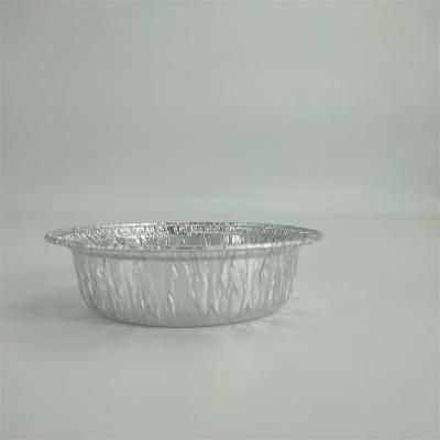 China Disposable and Eco-Friendly Soup Cup Food Grade Packing Cup Aluminum Foil Container Pan Sets for sale