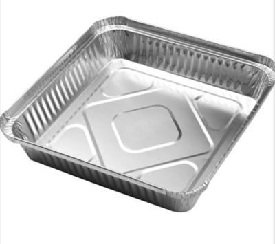 China 9x9 Square Baking Aluminum Disposable Baking Cake Pan, Foil Food Containers for sale