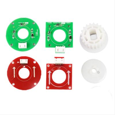 China Modern Encoder Pulley Machine Elevator Passenger Elevator Wheel Freight Accessories Round Square Round Encoder for sale