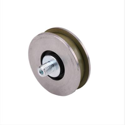 China Competitive Price Durable Elevator Flat Groove Door Positioning Wheel Roller For Oti* for sale