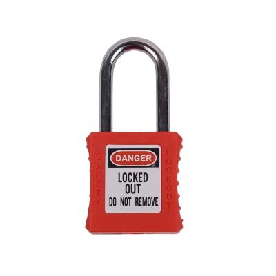 China Good Price Steel High Security Shackle Steel Shackle Safety Padlock for sale