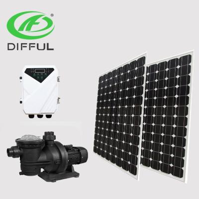 China IRRIGATION Pool Pump Solar Power DC Brushless Pool Pump for sale