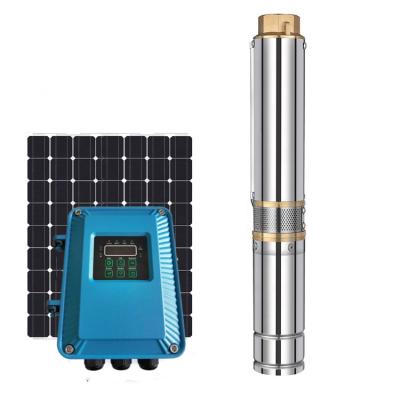 China cheap price 1300w solar irrigation china deep well pump for irrigation in afghan market for sale