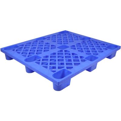 China Forklifts Available 1100*800*140MM All Season Pallet Plastic Stackable Plastic Pallet Blue Plastic Pallet for sale