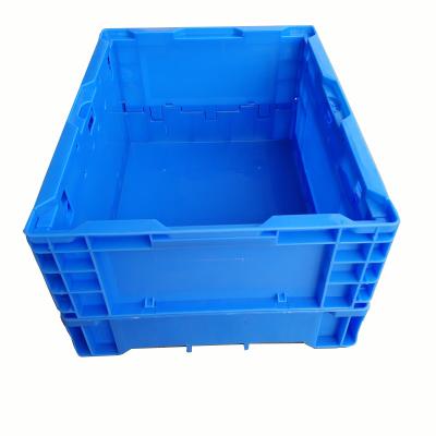 China 670*450*330mm Big Folding Storage Box Car Storage PP Box Foldable Foldable Camping Blue Auto Folding Box for sale