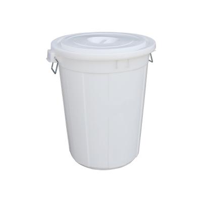 China 530*580MM Recyclable Plastic Bucket Without Lid Round Bucket Water Storage Bucket for sale