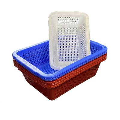 China Stored Cavity Thickened Plastic Manufacturers Direct Plastic Strainer Basket Plastic Basket for sale