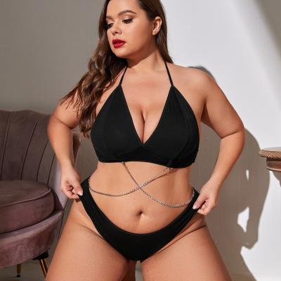 China POLYESTER/NYLON wholesale supply plus size women bra panties fitness set crop top underwear for sale